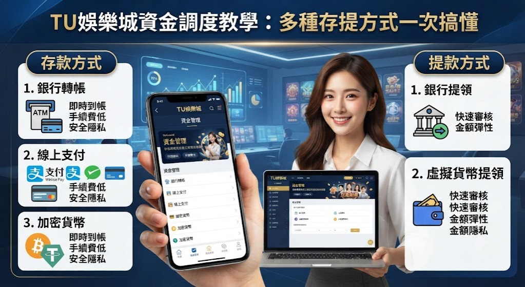 多種存提方式一次搞懂